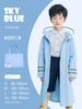 Kids Raincoat Boys and Girls 10-Year-Old Primary and Secondary School Students Special School Bag Seat Poncho Baby First Grade Male