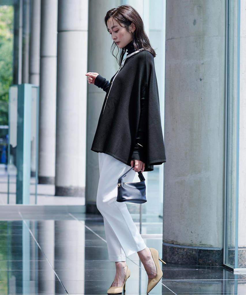 Yours Gold Button Cape Knit Cardigan BDXU1601 Medium Black Women's