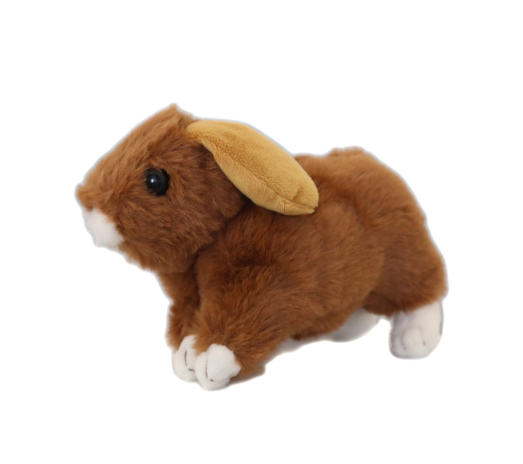 

Сними Марона, плюшевую игрушку кролика с висячими ушами, красно-коричневого цвета