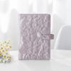 PU Leather Jewelry Storage Book with Snap Button Storage Bag New Jewelry Packaging Box  For Women