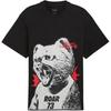 He Can Hoop Basketball Crew Neck Comfortable Pullover Short Sleeve T-Shirt Men Tops Black 627164-01