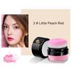 5G Cushion Blush Highly Pigmented Lips Eyes Cheeks Blusher with Soft Puff Lightweight Women Makeup Natural Loose Powder Face Blush