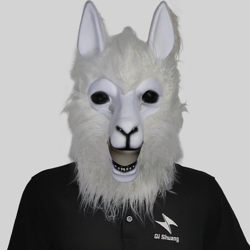 Funny Creative Mouth-opening Animal Head Mask For Costume Parties Halloween Celebrations