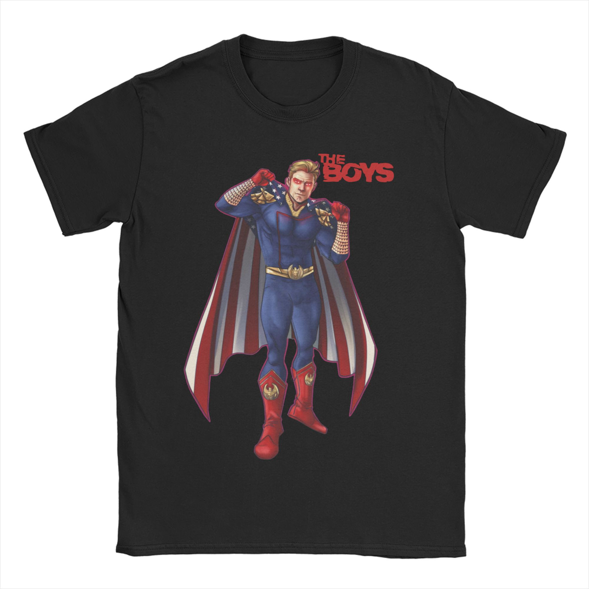

The Boys Golden Power Unisex Women T Shirt Creative Tees Short Sleeve O Neck TShirt 100 Cotton Unique Clothes 4XL
