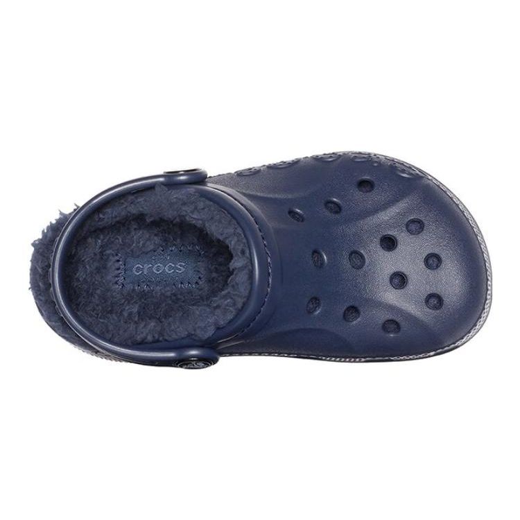 Crocs Versatile Comfortable Durable Shock-Absorbing Kids Sandals Kids sandals Deep-Blue 207500-463