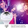 AC 85-265V E27 LED12W Light Bulb RGB Multi-colour Change Bluetooth Speaker Music Playback Function Bedroom Christmas Party Decoration