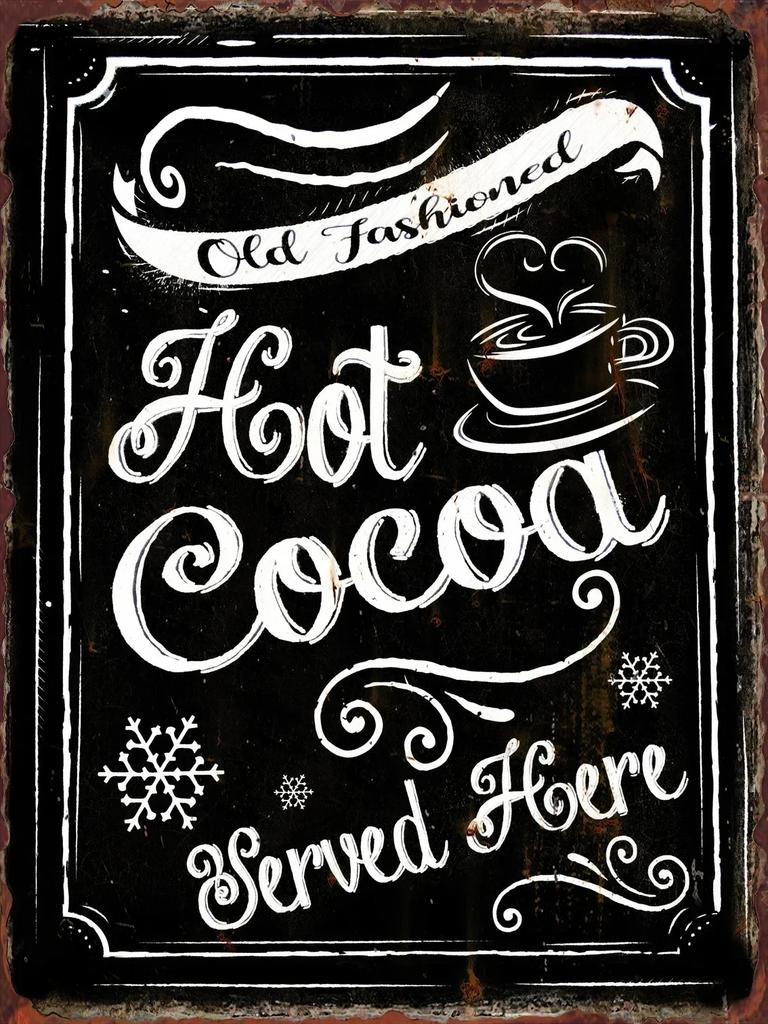 Tin Painting Christmas Coffee Signs for Cafe Shop Club Pub Bourbon Decorative Plaques Wine Wall Decoration Metal Sign Vintage