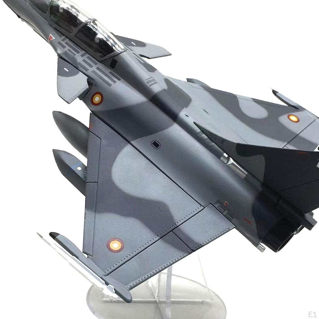 Alloy 1/72 Rafale B Fighter Airplane Model with Display Base, Stimulated Collection