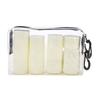 4Pcs/Set Refillable Bottle 90ml  Soft Silicone Lotion Container Squeeze Tube Empty Bottle Portable Travel Shampoo Bottle