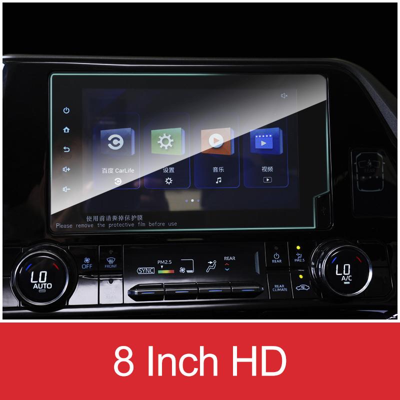 Acessórios para Carro Para Toyota Highlander XU70 2022 2023 Híbrido Vidro Temperado Protetor de Tela de Navegação GPS Acabamento
