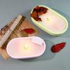 Candle Jars and Storage Pots Mold Multiuse Silicone Candle Pots Mold for Homemade Vase and Candle Holder Container