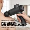 Portable Handheld Massage Gun with 8 Attachments. 99 Precise Speeds LCD Screen Deep Tissue Muscle Therapy for Back Neck Leg Relief.