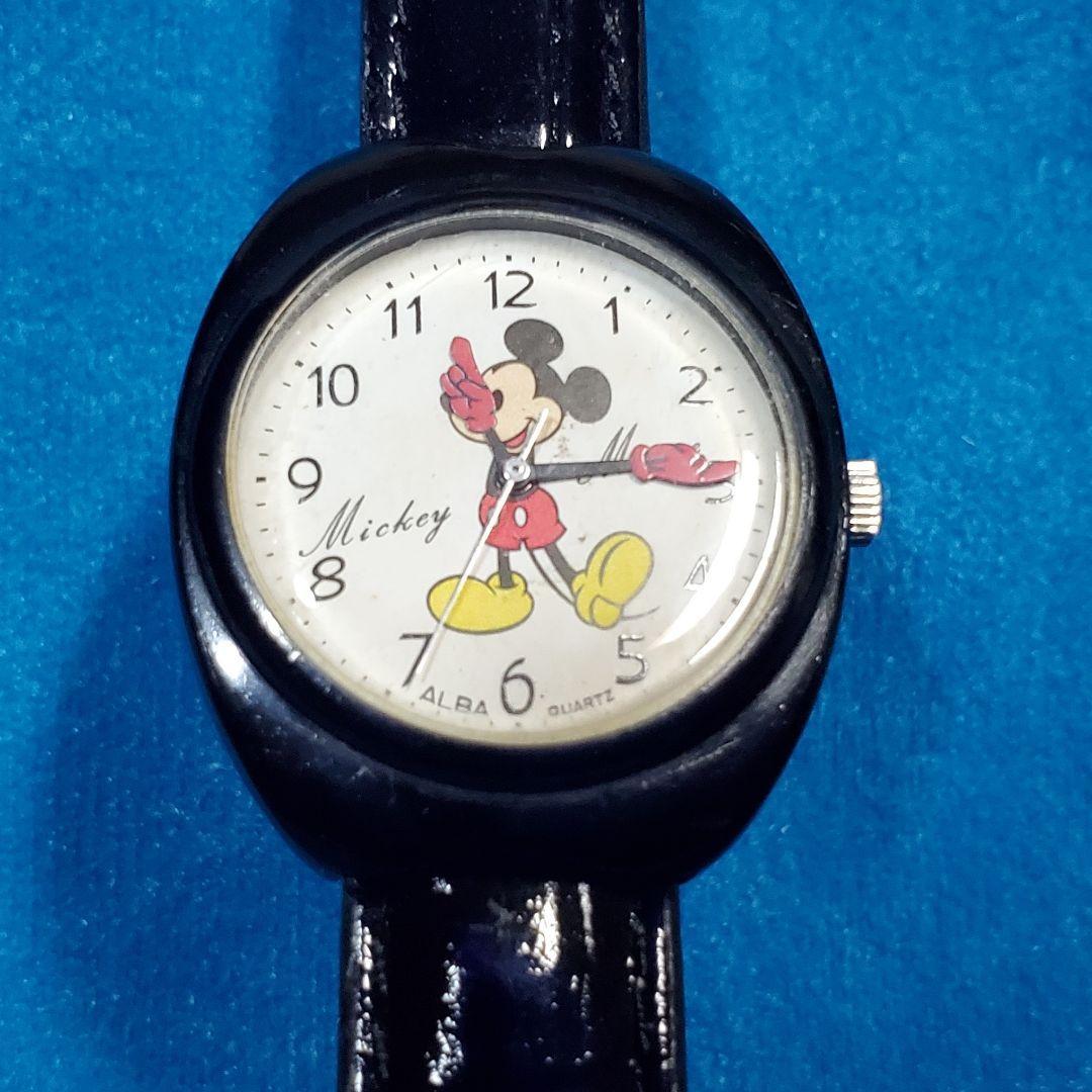 Seiko ALBA Mickey Mouse watch [Battery belt replaced]