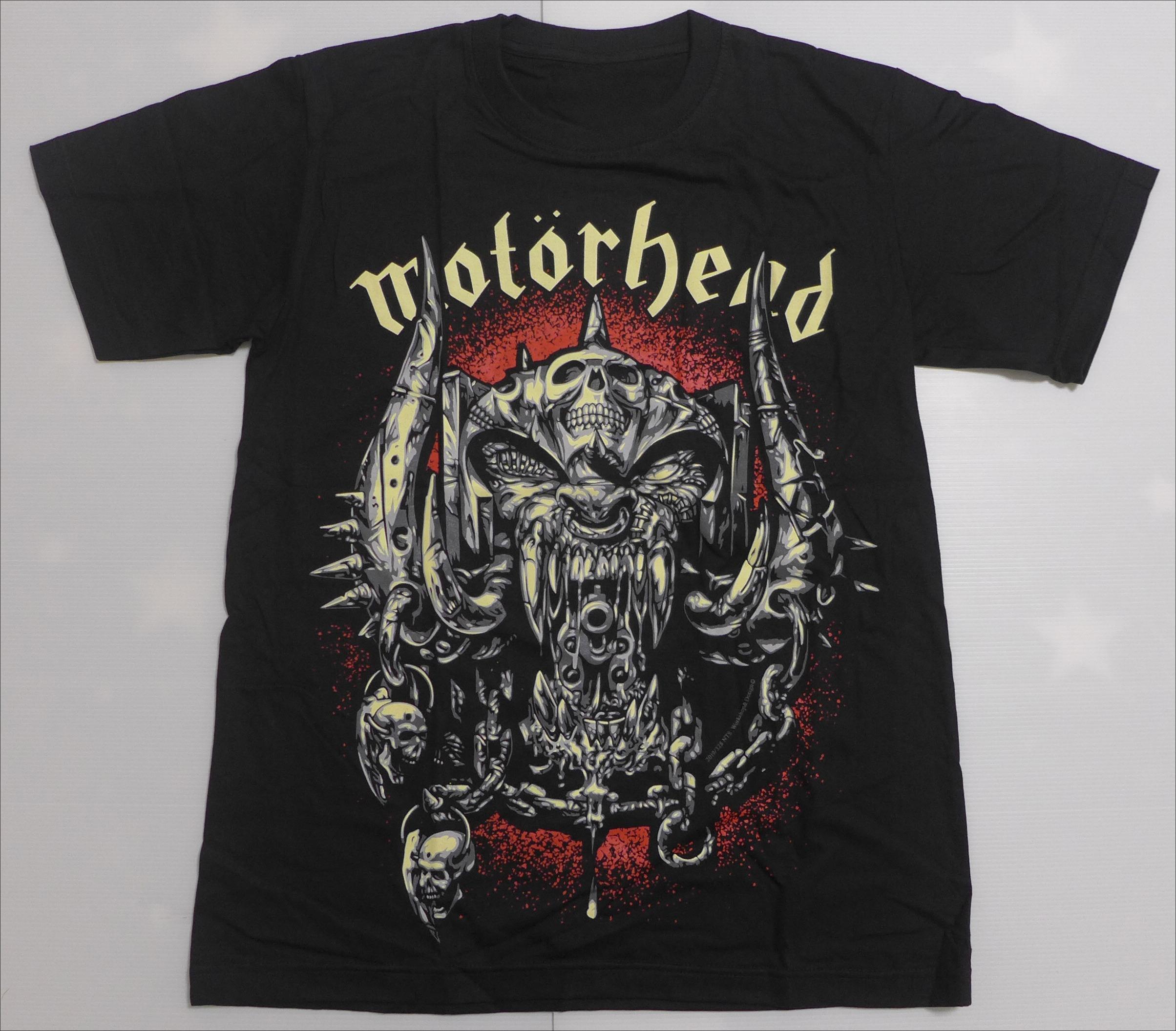 

2026 Motorhead Comic Style Rock Metal Short-sleeved T-shirt High-end Luxury Is for Both Men and Women Top Y2k 4XL