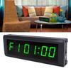 Digital Wall Clock 7   Color Timer Function 6 Digits Electric Wall Clock with Remote Control for Living Room Bedroom Kitchen  
