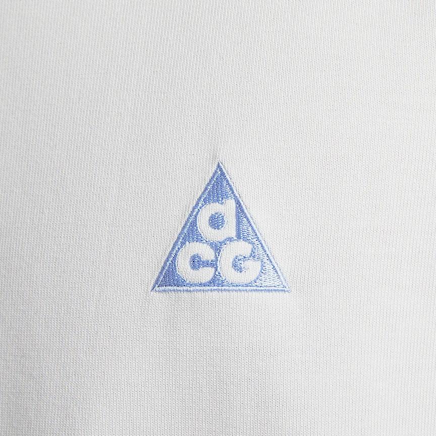 Nike ACG Outdoor Moisture-Wicking Comfortable Soft Letter Quick-Dry Short Sleeve T-Shirt Men Tops Mountain-White IF0371121