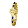 Woman Vintage Watch Colorful Jewelry Jade Dial Quartz Wristwatch Clock
