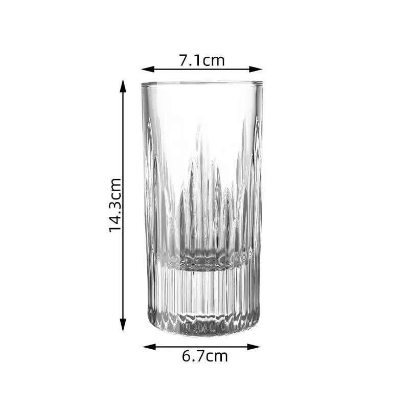 Gravierte Kristallglasbecher Kreative Glasbecher Hochwertige Dickwandige Geprägte Saftbecher Bierglas Whiskyglas Weingläser