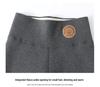 Women's Extra Thick Fleece-Lined Lambswool Pants – High Waist, Elastic, Warm Winter Layer