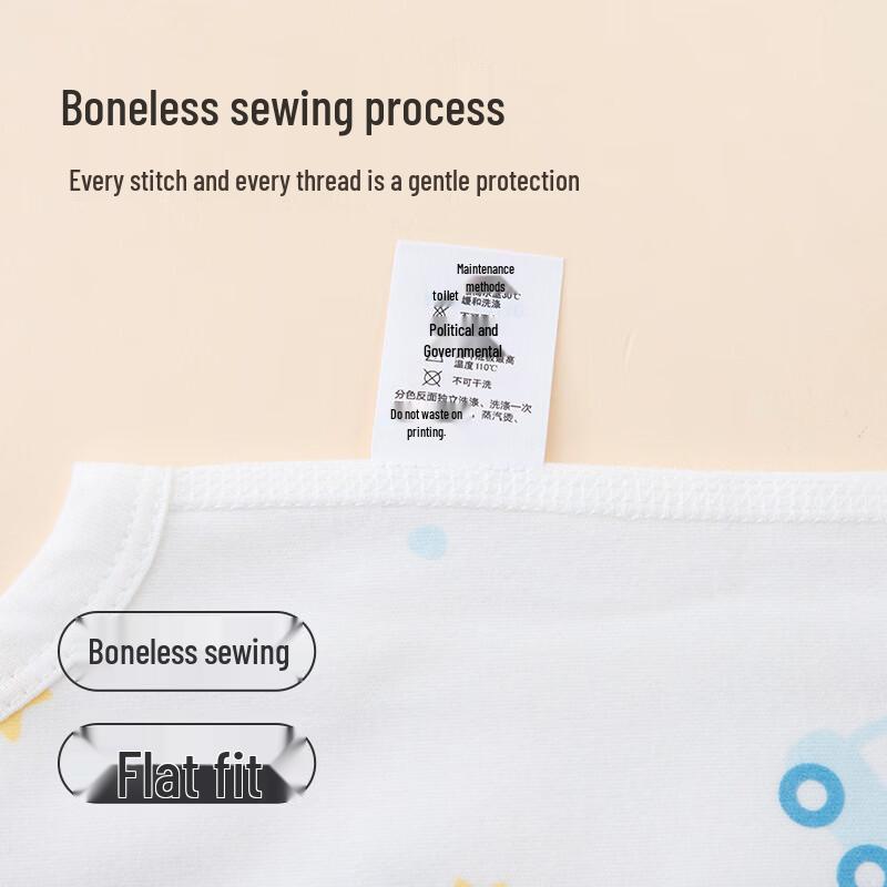 Babyprints Newborn Long-Sleeve Cotton Bodysuit (2-Pack)