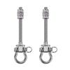 Heavy Duty Swing Hook Stainless Steel Easy Installation Yoga Hammock Hook Threaded Shaft Hammock Hook Indoor Outdoor Playground