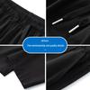 VANCAMEL Men's Summer Ice Silk Straight-Leg Casual Pants