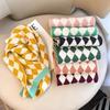 Winter Warm Kids Scarf Cartoon Unicorn Dinosaur Design Soft Cotton Neck Wrap Cozy Thermal Scarf For Children School Outdoor