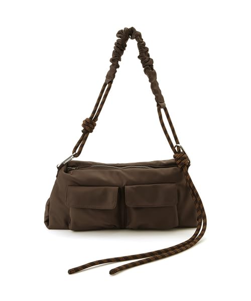 Gathered Shoulder Cord Bag 13WGB264316 BRW F [Emi] Women's