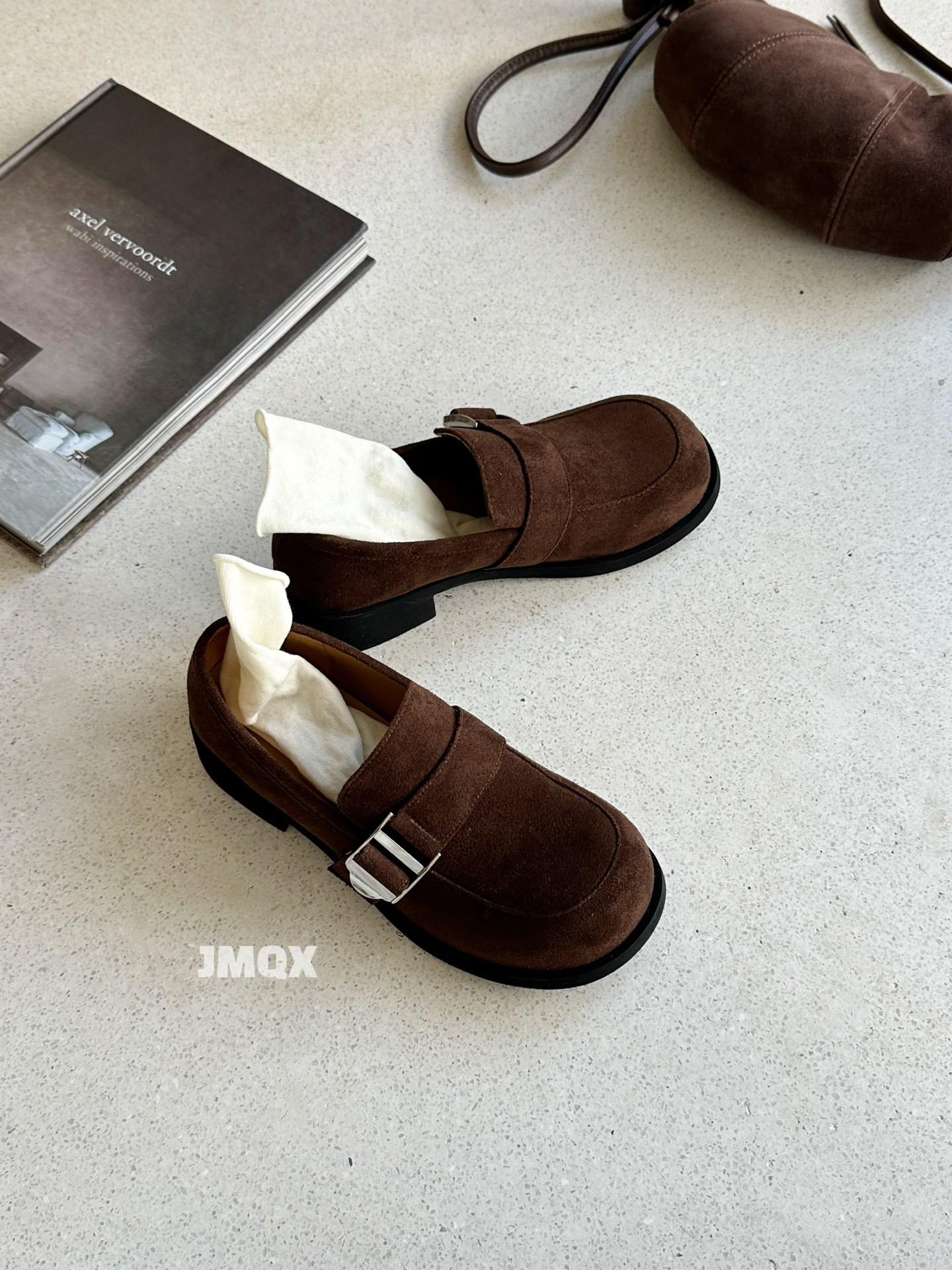 

Французские туфли-лодочки женские 2025 новая мода высокий каблук темперамент маффин одна педаль осень увеличивающая рост платформа рабочие туфли 39 кофейный