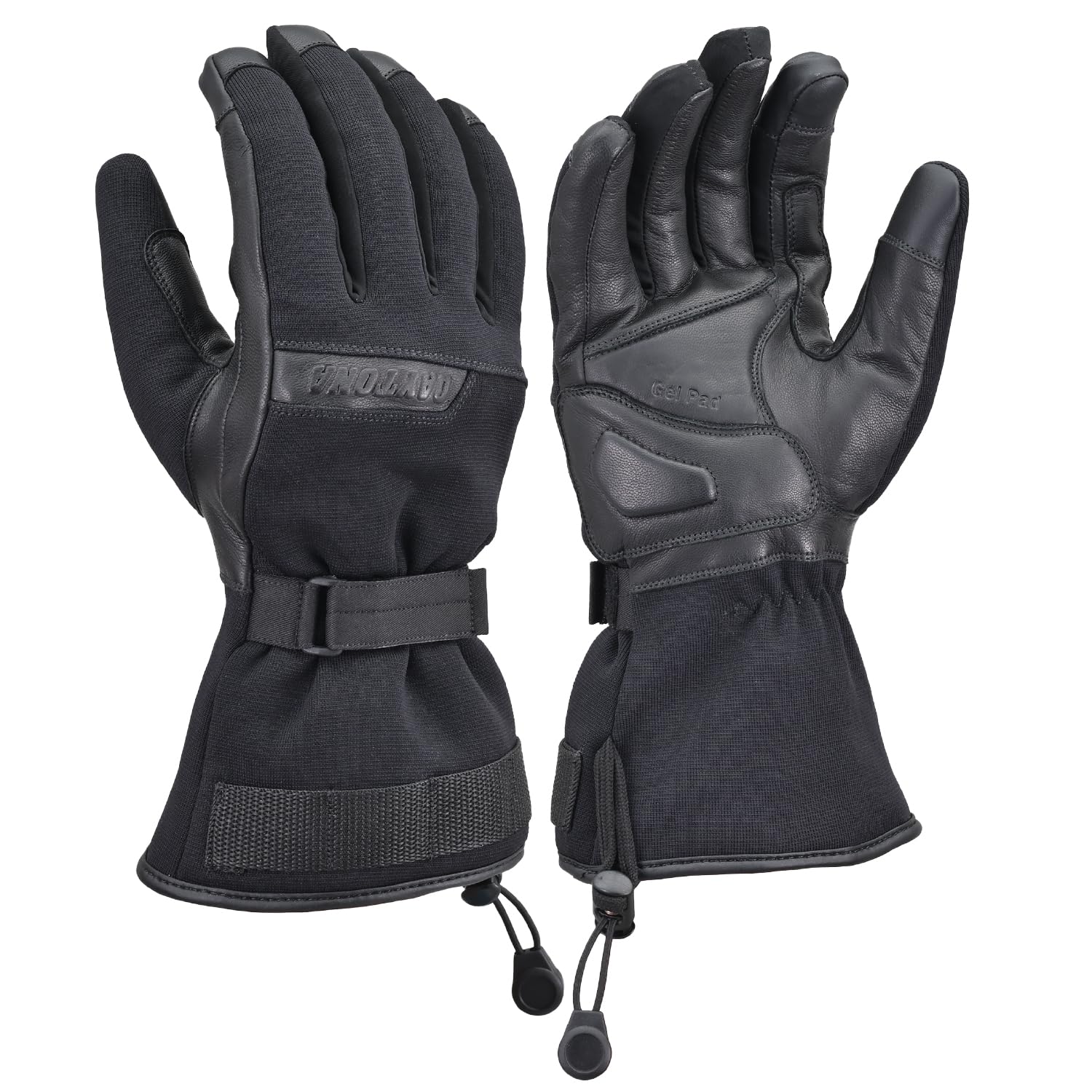 

Daytona AW Soft Fit Long Gloves Winter Motorcycle Leather Soft Smartphone Gel DG-006, Black, Medium, 37423, Gloves, (Goat Leather), Waterproof, чёрный