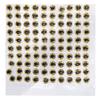 100PCS Fishing Lure Eyes DropShaped Fake Fish Eyes for Making Fishing Bait Gold 6MM