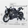 1/12 BMW RRS1000 Legierung Diecast Motorradmodell Sammeln Hobbys Simulation Rennmodell Super Sport Miniatur Sammlung Geschenke