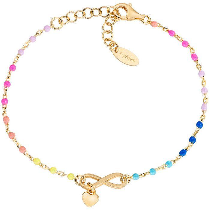 Bracelet - AMEN - BRSMINGM1 - Argent 925 - Or jaune - Femme