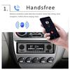 Bluetooth-Autoradio Vintage Dual-Knopf MP3-Player FM-Tuner Stereo USB AUX Klassisches Auto Retro Audio Receiver Lautsprecher Zubehör
