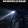 LED Multifunctional Strong Bald Light Wave Sensing Headlight Ultra Long Endurance Outdoor Emergency Lighting Work Light