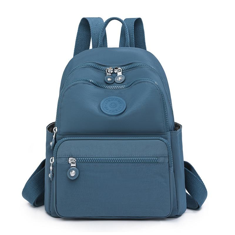 Summer New Backpack Women's Simple Large-capacity Travel Simple Small Bag Backpack Fashionable and Lightweight Schoolbag