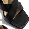 Frühlings- und Sommer-Schuhwerk Übergröße Quadratische Fischmaul-Sandalen mit hohen Absätzen Dünne Absätze Damenschuhe