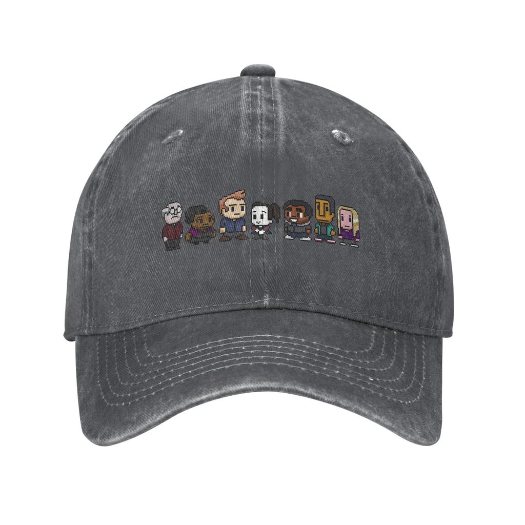 Community TV Show Baseball Cap Vintage Distressed Washed  Snapback Cap Men Women Outdoor Workouts  Unstructured Soft Caps Hat