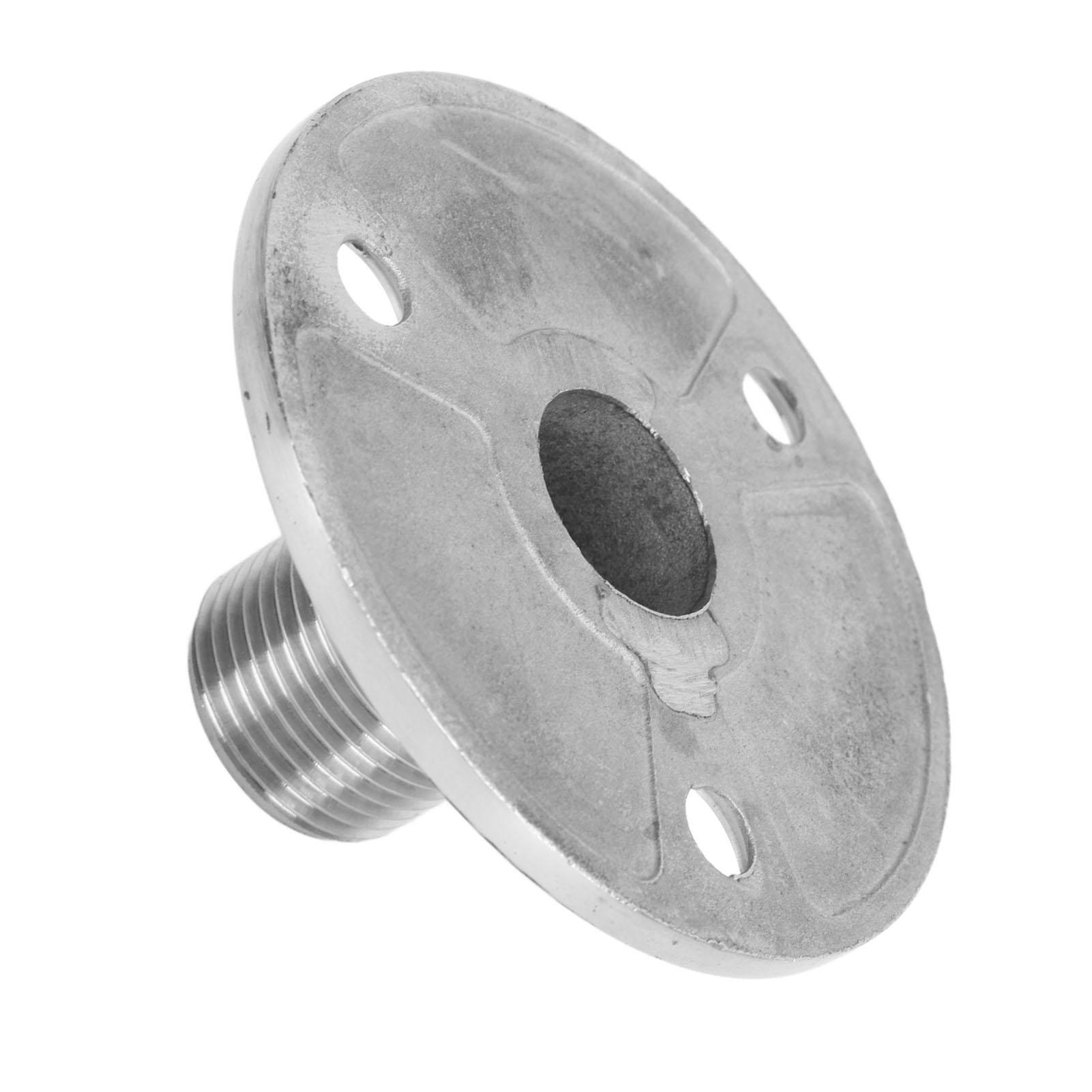 

25MM Marine Antenna Base Mount 316 Stainless Steel Male Thread Antenna Base Boat Accessories