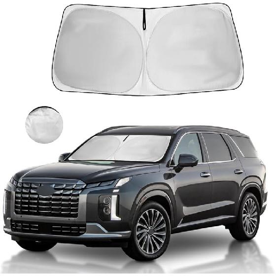 Windshield Sun Shade Fit 2025 2024   - Toyota RAV4 Prime LE Hybrid XLE XLE Premium Adventure TRD Off Road Front Window Sunshade Accessories SUV Sun