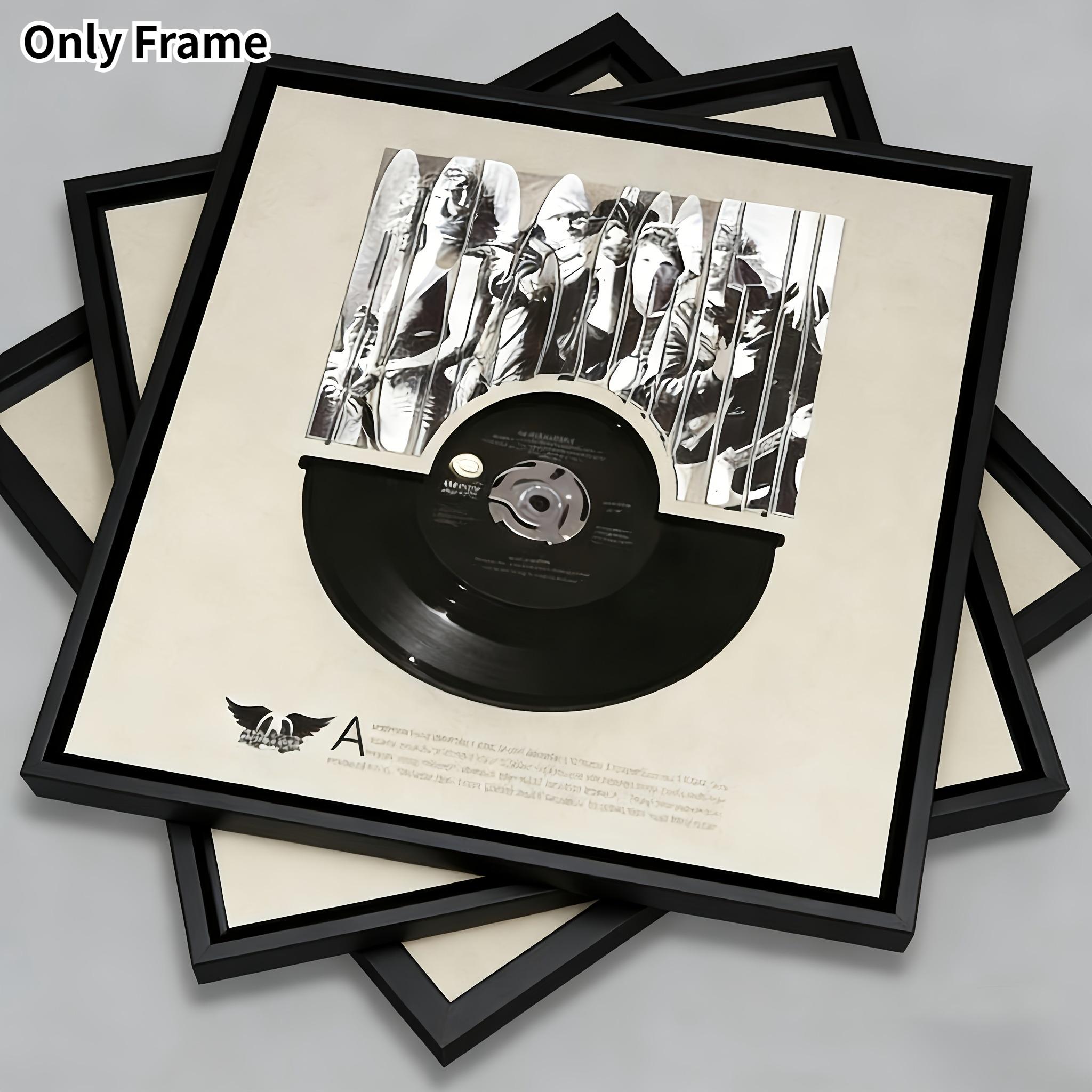 3pcs/Set 31x31cm Record Frame Black Vinyl