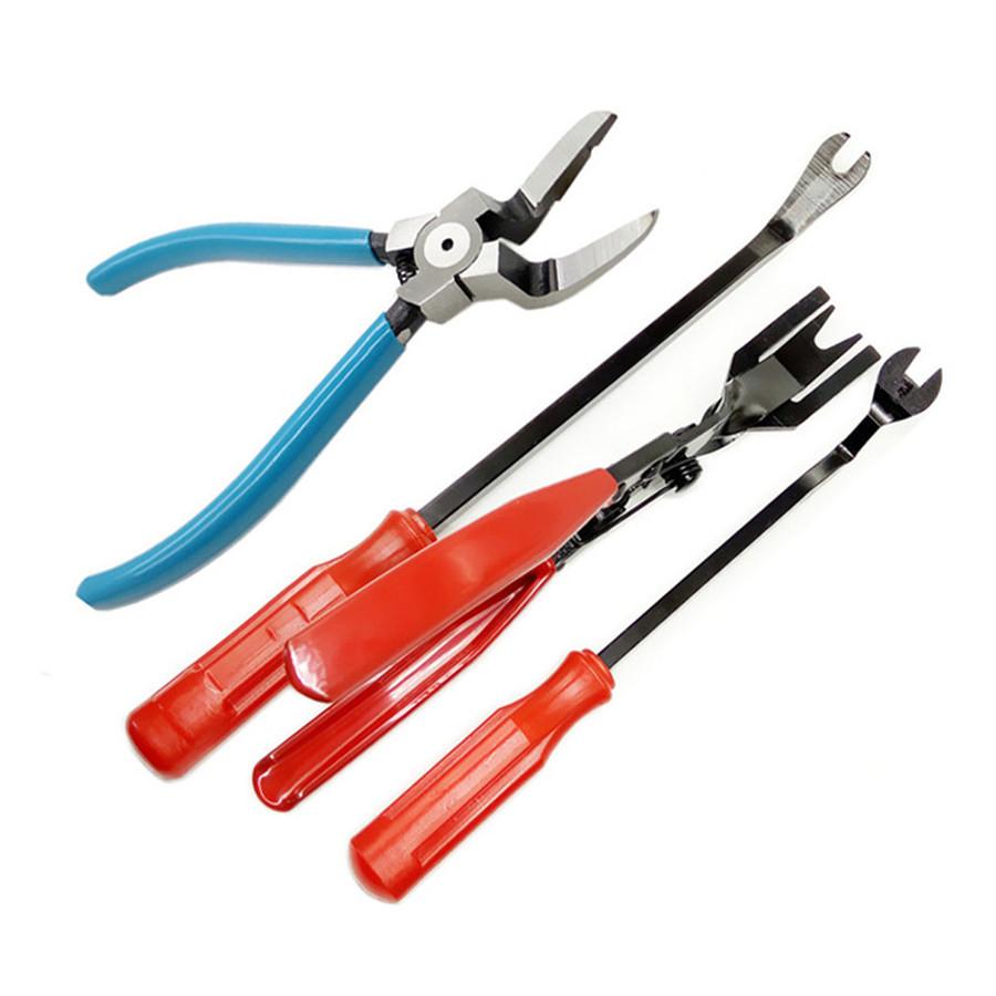 Car Removal Repair Tools Door Panel Installer Repair Removal Tool Auto Interior Fastener Clip Pliers Plastic Pry Tools kit