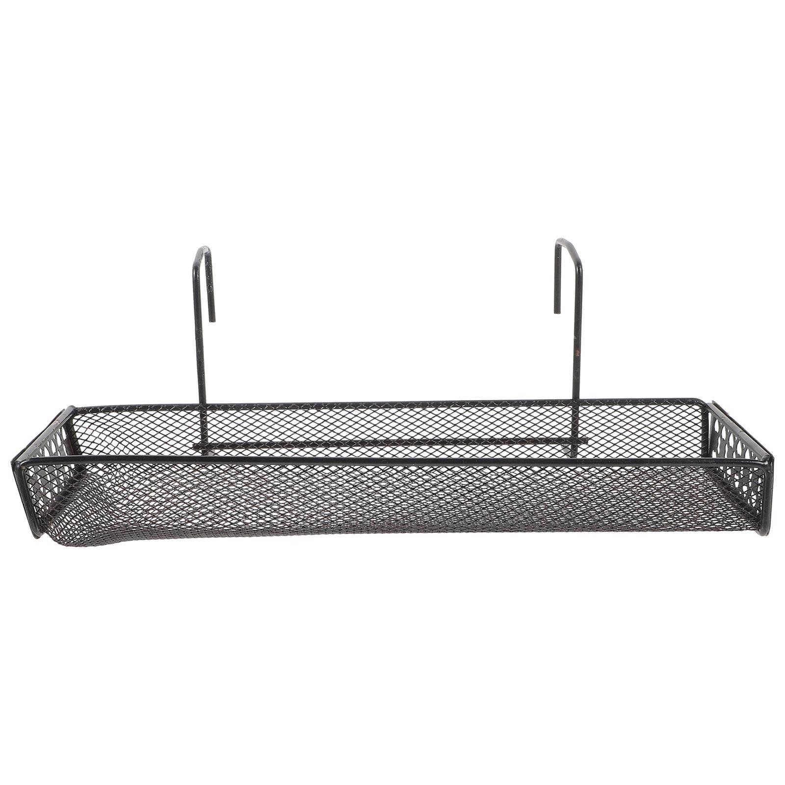 

Black Metal Plant Shelf Flowerpot Rack Corner Stand Balcony Hanger Pot Display Storage Succulent Holder Railing Vase ganizer 32x16cm