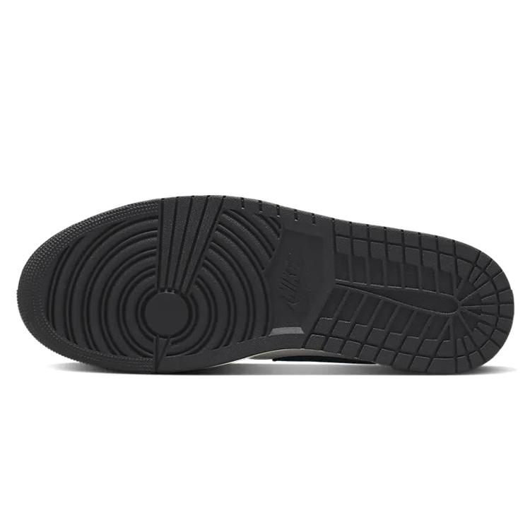 Jordan Air Jordan 1 Cushioning Slip Resistant Low top Vintage Basketball Shoes Men's Black White Brown CZ0790-102(Team366-)
