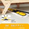 NEWE 72cm Wide Large Floor Adjustable for Commercial Use Microfiber Mop Cloths Quickle Suitable for Shopping Mop, Length, (Indoor Use), (2 Pieces),