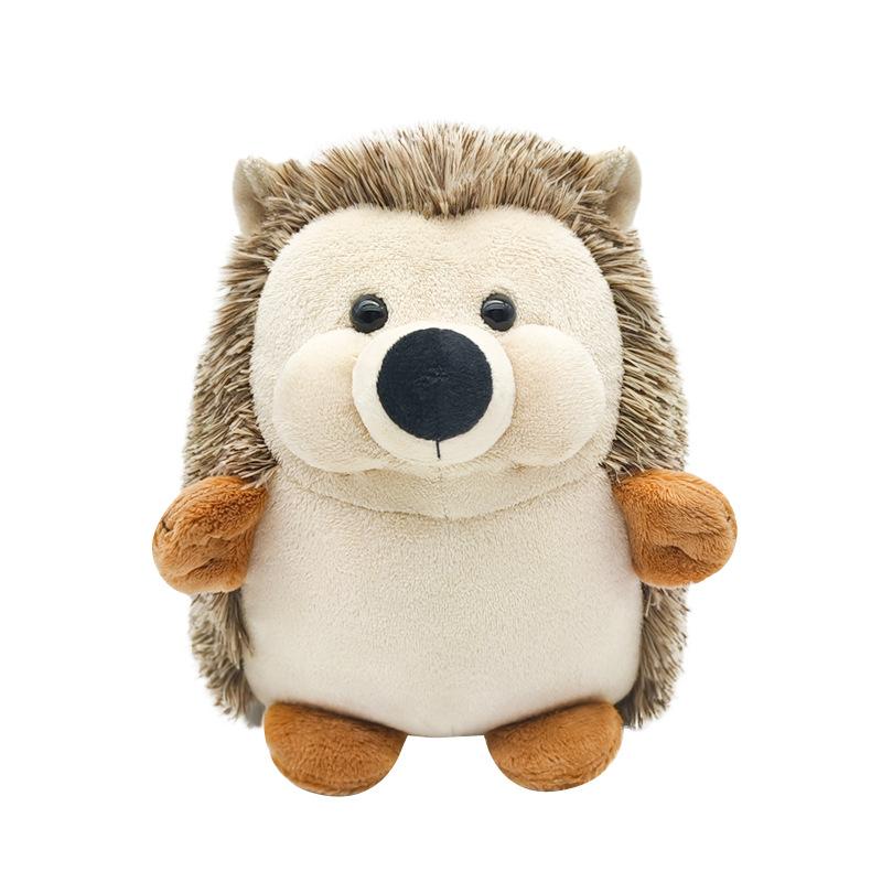 Cute Simulation Hedgehog Doll Plush Toy Little Hedgehog Doll Children'S Company Soothing Rag Doll Birthday Gift