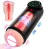 4IN1 Automatic Sucking Male Mastubator Cup Thrusting Penis Blowjob Masturbation Real Vagina Vacuum Pocket Pussy Sex Toys For Men