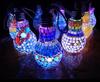 Mosaic DIY Candle Holder Kit: Educational Parent-Child Crystal Glass Light-Up Gift