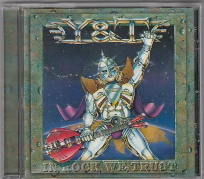 CD Y & T - In Rock We Trust MAJCD052 Majestic Rock UK Rock Used
