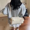 Multifunctional shoulder messenger bag, casual and lightweight, large-capacity simple handbag, commuting multi-purpose backpack for women